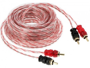 CHP 41234 5M 2-KANAL RCA KABEL TRANSPARENT RO