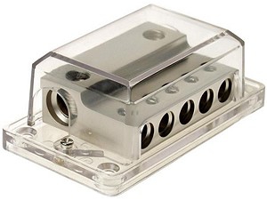 ACV 30.3601-03s VERTEILERBLOCK (SILBER) 2 X 3