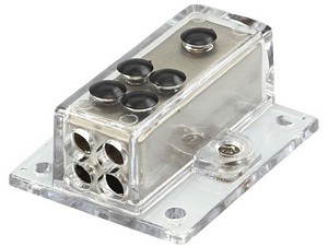 ACV 30.3601-04s VERTEILERBLOCK (SILBER) 1 X 2