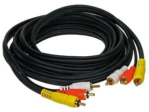 ACV 2303dlv300-0 CINCH KABEL AUDIO/VIDEO 300C