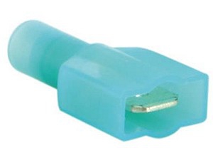 ACV 346323-2 FLACHSTECKER VOLLISOLIERT BLAU 1