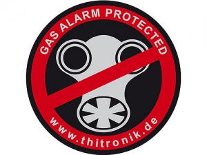 THITRONIK WARNAUFKLEB GAS-ALARM PROTECTED 3