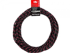 EMPHASER CABLE 1.0MM² TWISTED BLACK-RED 15M