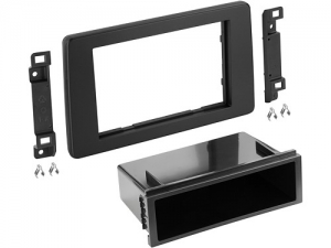 ACV 281250-24-0 2-DIN RADIOBLENDE MIT FACH RE