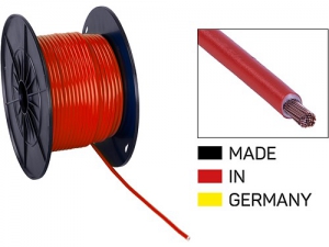 ACV 50-400-050 STROMKABEL FLY 4,00 MM  ROT SP