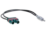 Antennenadapter Volvo<br><br>Anschluss: Fakra A(doppel)   DIN(m)<br> <br>Fuer folgende...