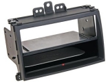 2-DIN Radioblende mit INBAY   Ablagefach Rubber Touch<br><br>Hyundai i20 (PB) 03/2009 - ...