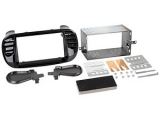 2-DIN Radioblende<br>  Fiat 500 (312) 06/2007- 07/2015<br>Fiat 500 C (312) 09/2009-...