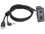 USB/AUX Einsatz Mercedes / VW<br><br>USB, USB/AUX Adapter, Einsaetze und Platinen ermoeglichen...