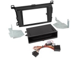 2-DIN Radioblende mit INBAY  Ablagefach<br><br>Toyota RAV4 (XA3) 04/2013 - <br><br>Farbe: schwarz