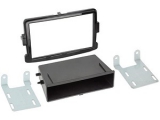 2-DIN Radioblende mit Fach Dacia / Fiat / Nissan / Opel /<br>Renault <br><br>Viele Autohersteller...