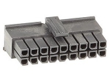 Gehaeuse<br><br>Gehaeuse: Molex Micro Fit Stecker<br>Kontakt:  18 Pin(f)<br><br>Fuer folgende...