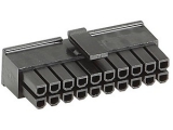 Gehaeuse<br><br>Gehaeuse: Molex Micro Fit Stecker<br>Kontakt:  20 Pin(f)<br><br>Fuer folgende...