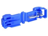 Abzweigverbinder blau<br><br>Kabelstaerke: 1,5 mm  - 2,5 mm <br><br>Flackstecker blau sind...