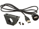 USB /AUX-AV Einbaubuchse / Aufbaugehaeuse universal<br> <br>Mit  USB, HDMI und AUX Einbaubuchsen...