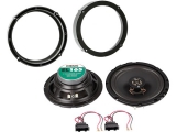 Lautsprecher Kit Bugatti / Seat / Skoda / VW<br><br>Calearo 2-Wege Coaxial<br><br>Lautsprecher Kit...