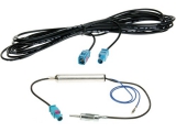 Antennenkabel Kit FM<br><br>Antennenkabel Verlaengerungen und Antennenadapter als Kit<br>zur...